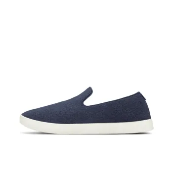 Allbirds Wool Lounger Slip-Resistant Low-Top Skateboard Shoes Men's Dark Indigo