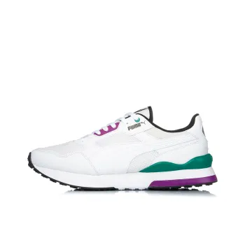 PUMA R78 Futr Low Running Shoes Black/White