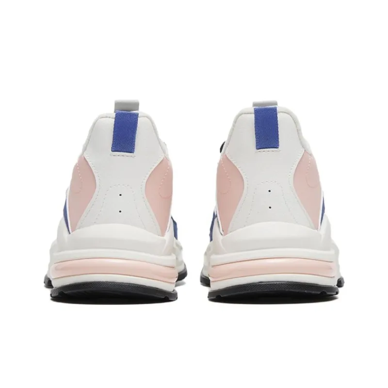 Anta Millennium 5.0 Anti Slip And Wear Resistant Warm Low Top Sports Casual Shoes Women's White Pink-3