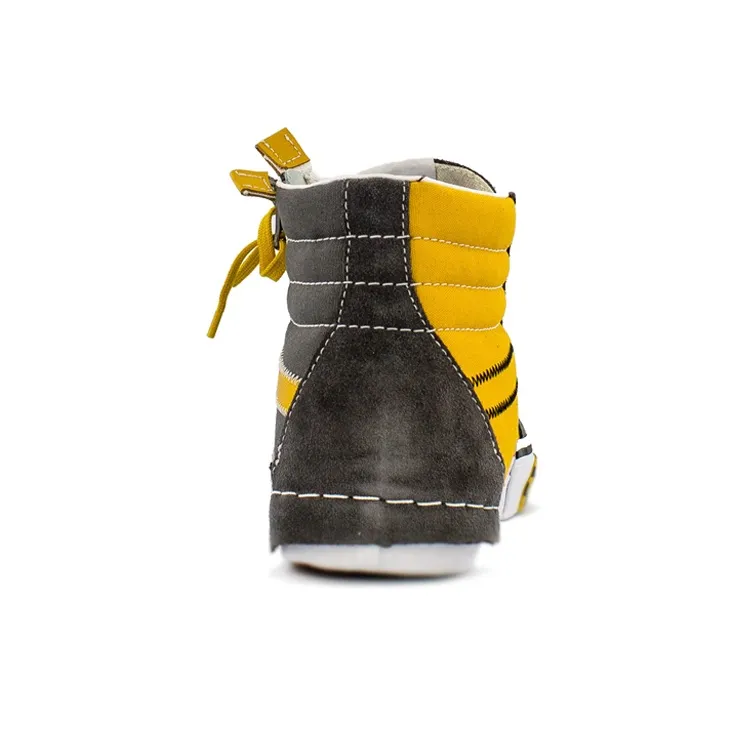 Vans Sk8 Hi Cap Pewter Mango-2