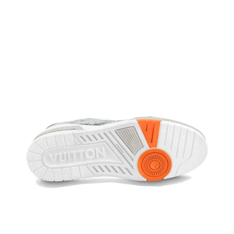 LOUIS VUITTON Trainer Sneakers 'Silver'-4