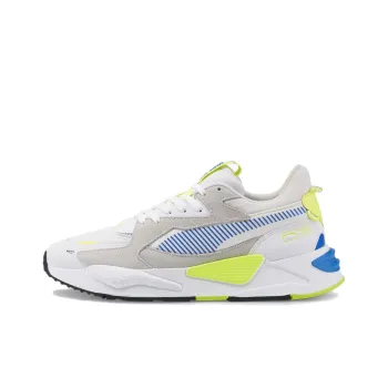PUMA RS-Z Reinvention Anti-Slip Wear-Resistant Low-Top Sports Casual Shoes Unisex White Gray Cyan