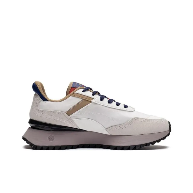LiNing Anti Slip Wear Resistant Low Top Sports Casual Shoes Men's Navy-1