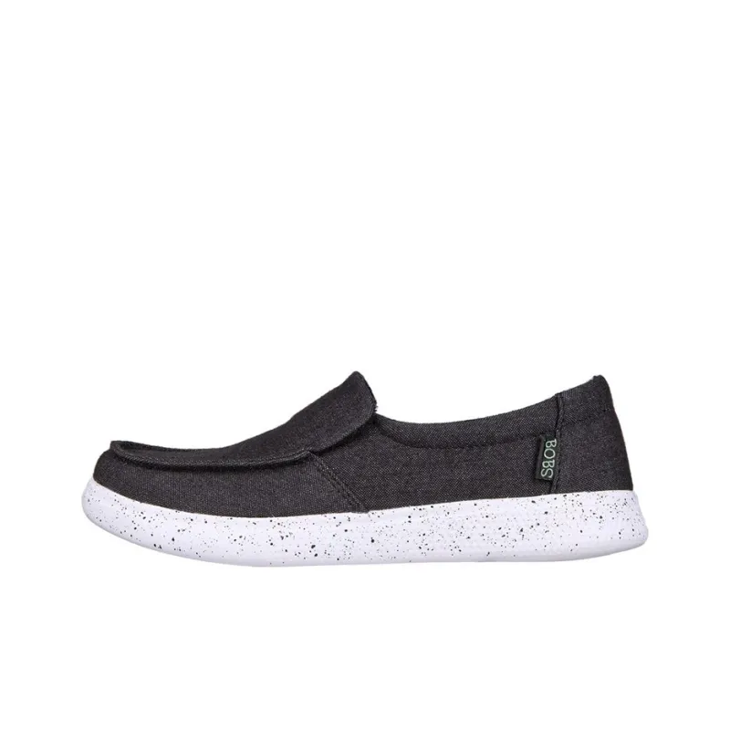 Skechers Bob's Skipper-Delightful Cushioned Wear-Resistant Lightweight Low-Top Casual Shoes Women's Black-0