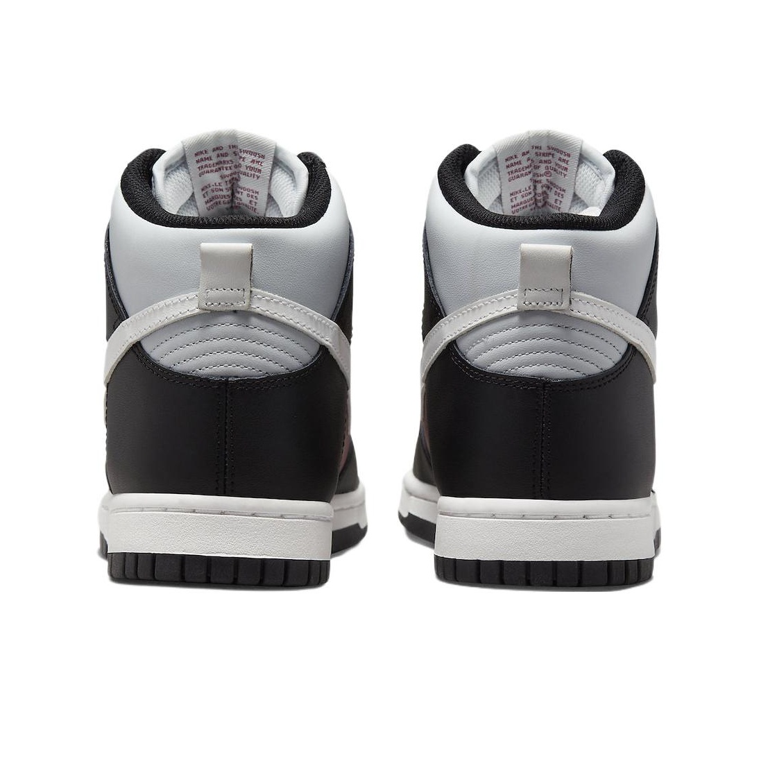 Nike Dunk High Black Rosewood Pure Platinum Women's US W