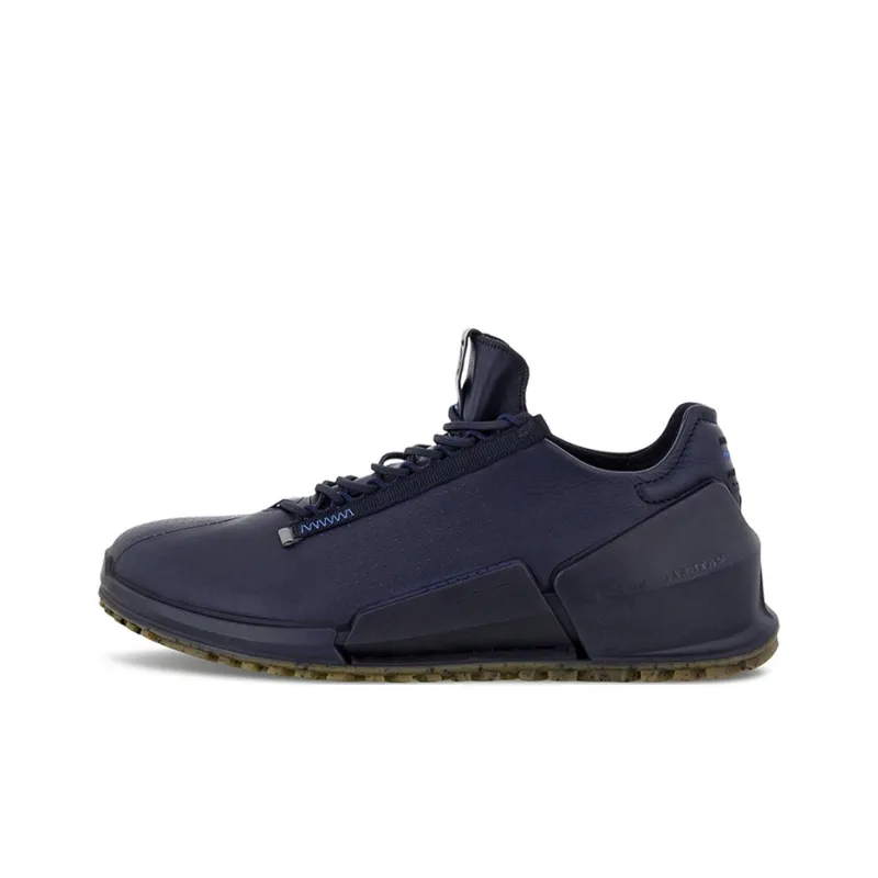 Ecco Striding 2.0 Series Breathable Low Top Sports Casual Shoes Men's Dark Blue-0