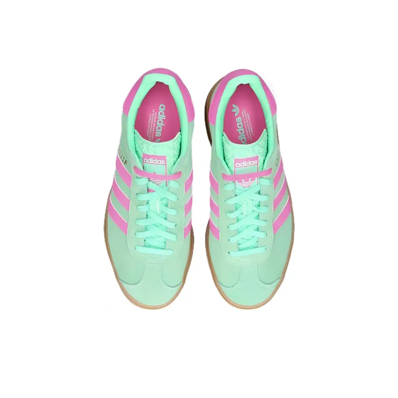 Adidas Gazelle Bold 'Pulse Mint Screaming Pink' Women's-3