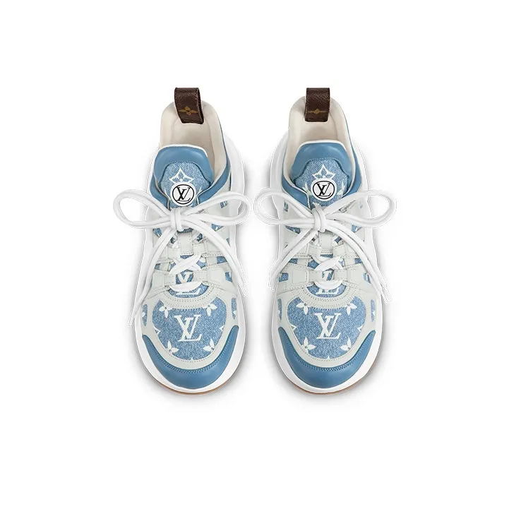 LOUIS VUITTON Archlight 1.0 Sneakers 'Denim Monogram' Women's-2