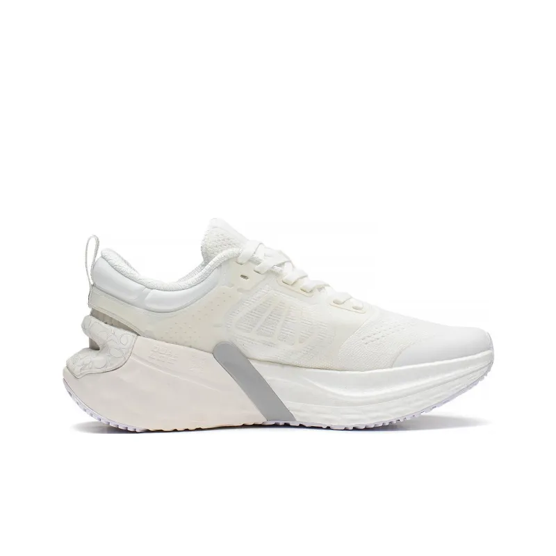 LiNing Furious Rider 6.0 Cushioning Anti Slip And Wear Resistant Low Top Running Shoes Women's White-2