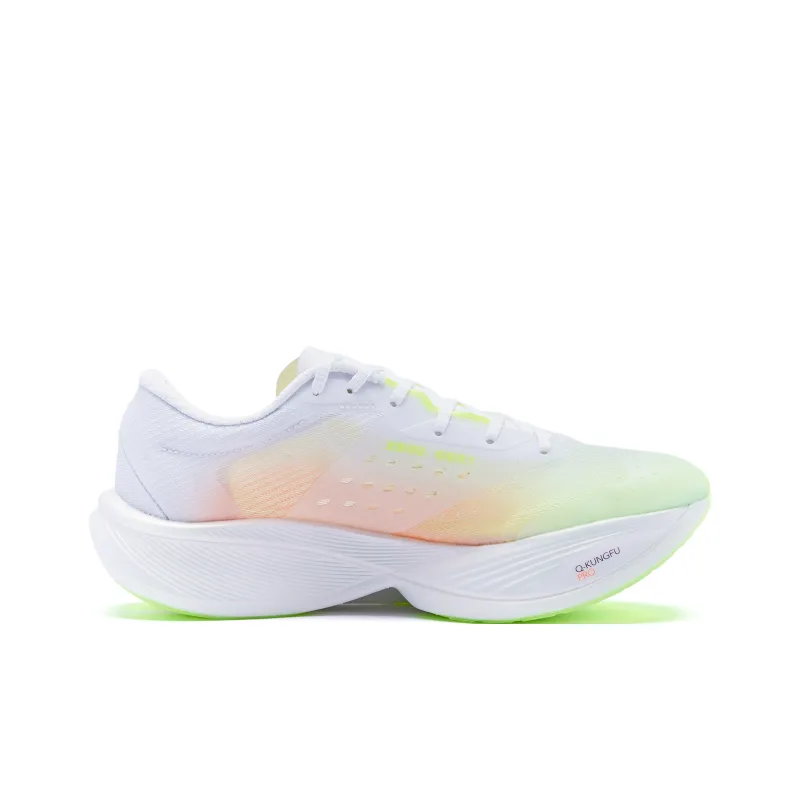 QIAODAN F\PB3.0 Anti Slip Wear Resistant Low Top Running Shoes Women's Yellow Orange-1