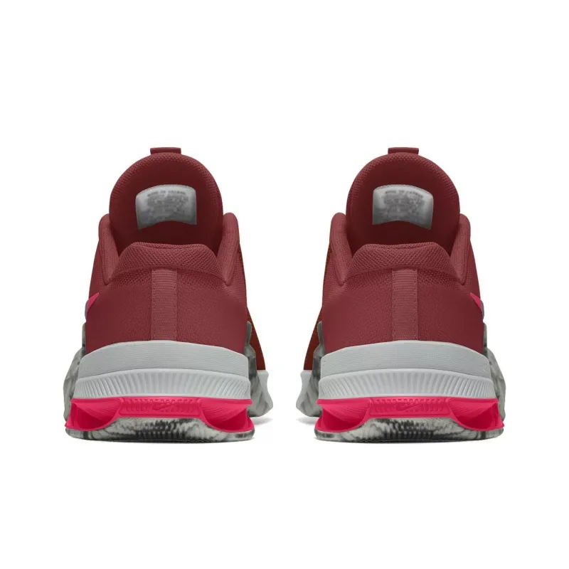 Nike Durable Breathable Low-Top Running Shoes Men's Red-4