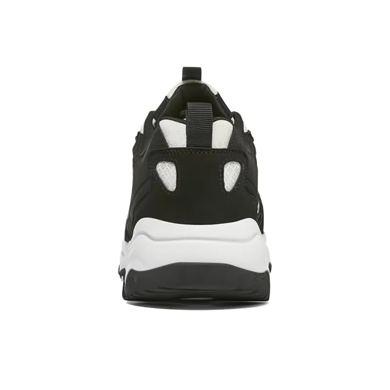 Skechers I Conik Cushioning Abrasion Resistant Breathable Low Top Casual Shoes Men's Black White-3