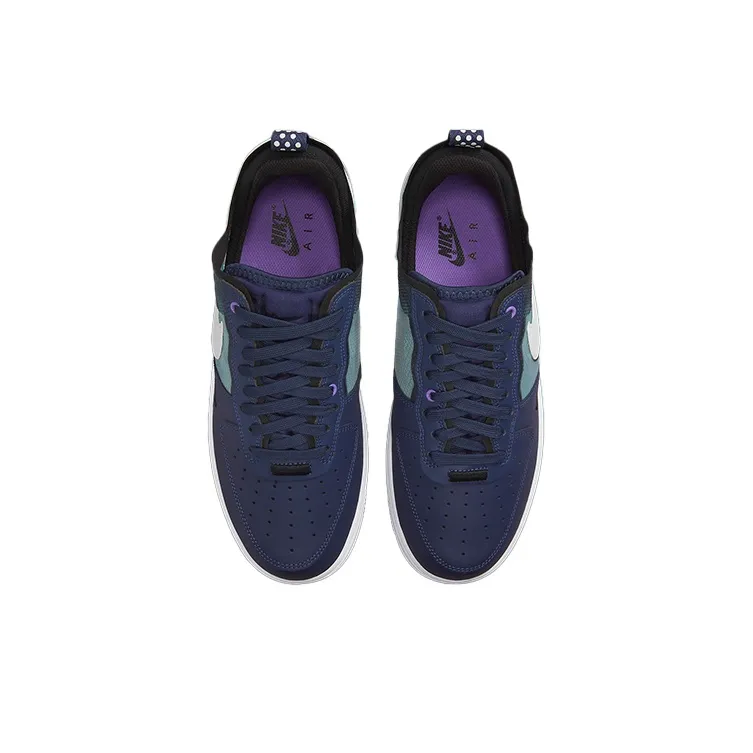 Nike Air Force 1 Low React Midnight Navy Teal-3
