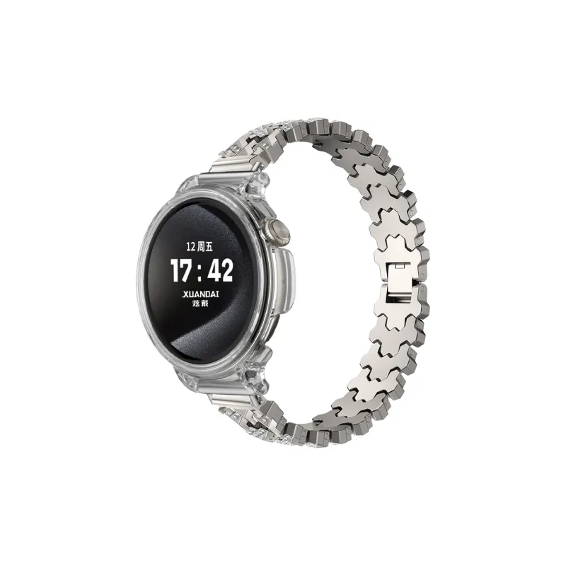 Yu Qing Compatibility Vivo Watch/iQOO Watch GT/3/2/1 Smart Wristband Vivo Compatibility Watch Band 150mm Alloy-4
