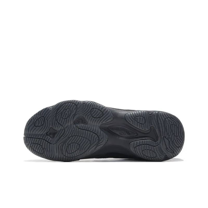 LiNing Chameleon TD Cushioned Slip Resistant Abrasion Resistant Low Top Badminton Shoes Men's Black-6