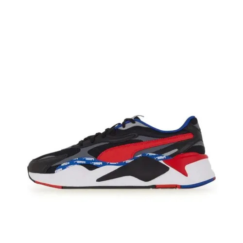 PUMA RS-X Casual Shoes Men Low-Top Black/Blue/Red