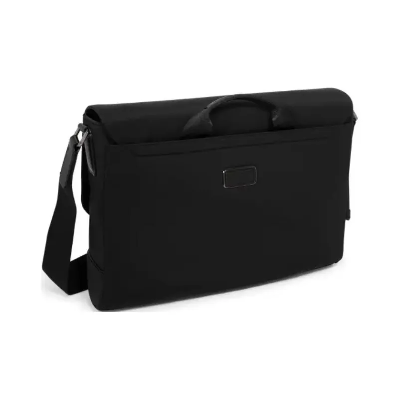 TUMI Nylon Messenger Bag, Shoulder Bag, Crossbody Bag Men's Black-1