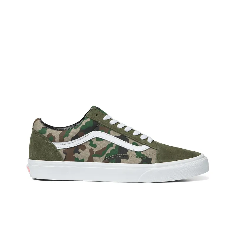 Vans Camo Old Skool 'Green White'-1