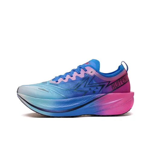 HUITENG Running Shoes Unisex Low-Top Aurora Flash