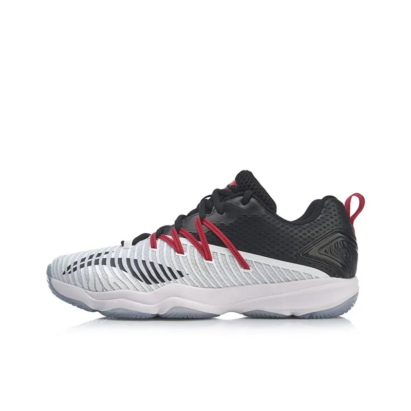 LiNing RangerTD Slip Resistant And Abrasion Resistant Support Low Top Badminton Shoes Unisex Black-0