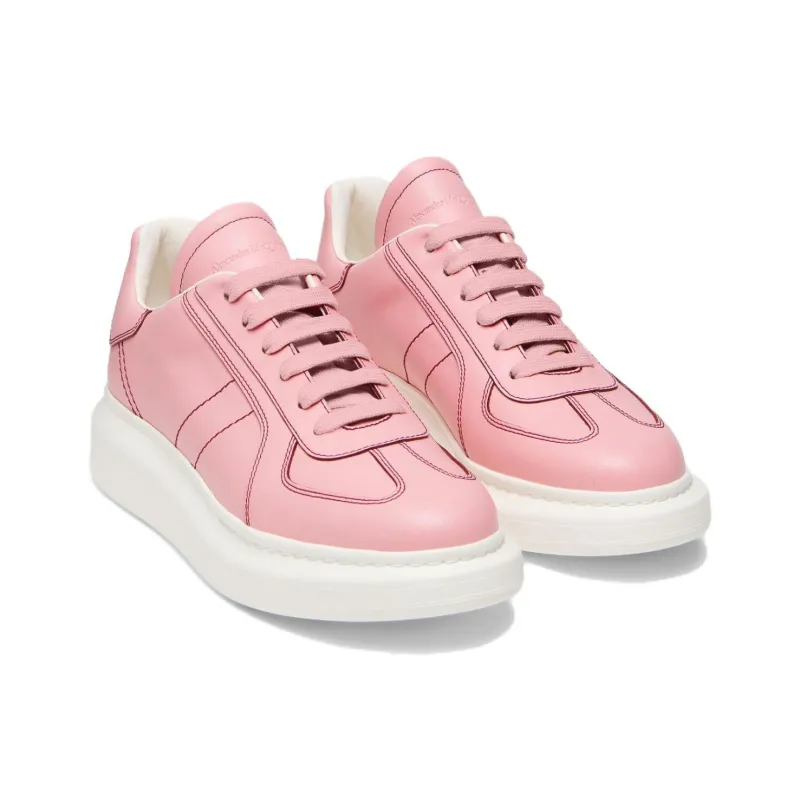 Alexander McQueen Low Top Casual Shoes Women's Pink-3