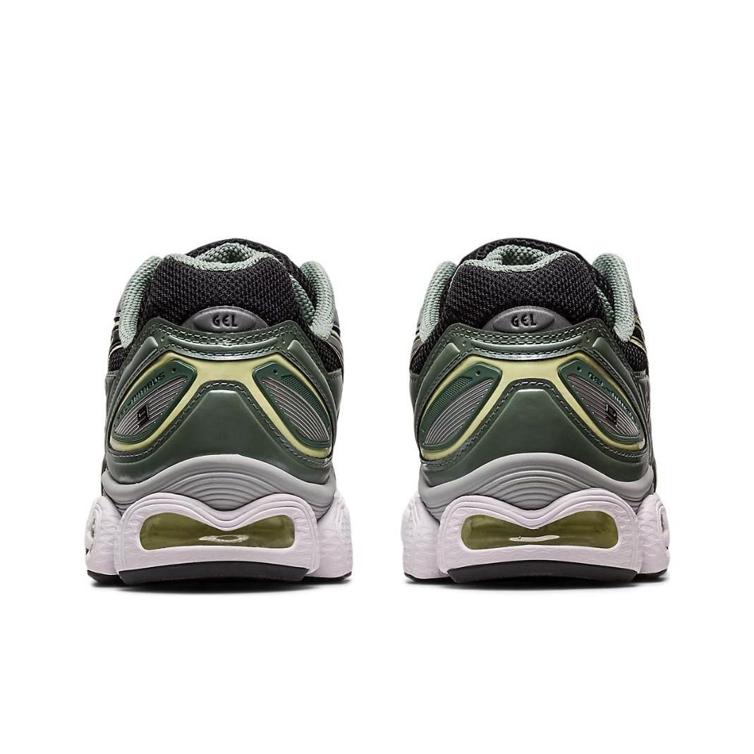 Asics Gel-Nimbus 9 Black Green Yellow Silver - POIZON