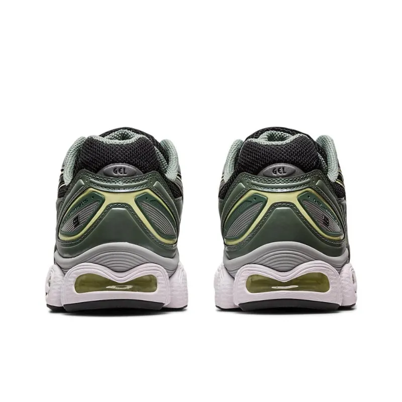 Asics Gel Nimbus 9 Black Green Yellow Silver-5