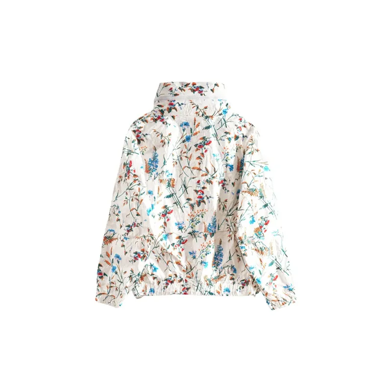 Maje Windbreaker Jacket Women's White-1