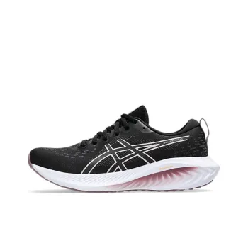 Asics Gel Excite 10 Anti Slip Wear Resistant Low Top Running Shoes Women's Black White