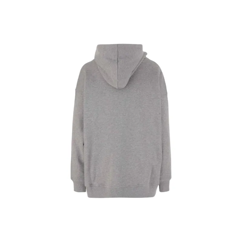 Valentino Logo Plaque Drawstring Hoodie-1