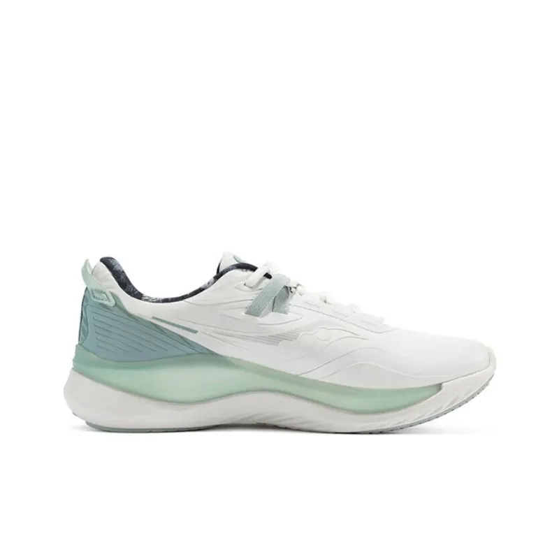 Saucony Phoenix Inferno 2 Cushioned Slip Resistant Breathable Lightweight Low Top Running Shoes Unisex White Blue-1