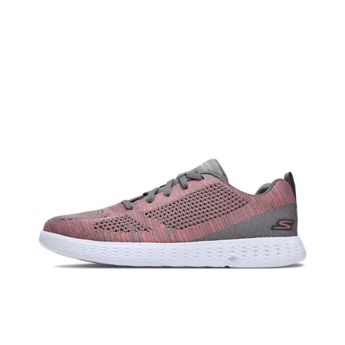 Skechers ON THE GO Glide Anti-used Wear-Resistant Low-Top Sports Casual Shoes Women's Gray Pink