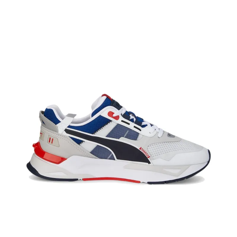 PUMA Mirage Sport Tech Anti-Slip Wear-Resistant Low-Top Sports Casual Shoes Unisex White Blue-1