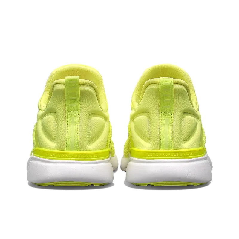 APL ATHLETIC PROPULSION LABS TechLoom Tracer Cushioning Low-Top Training Shoes Men's Neon Yellow-4