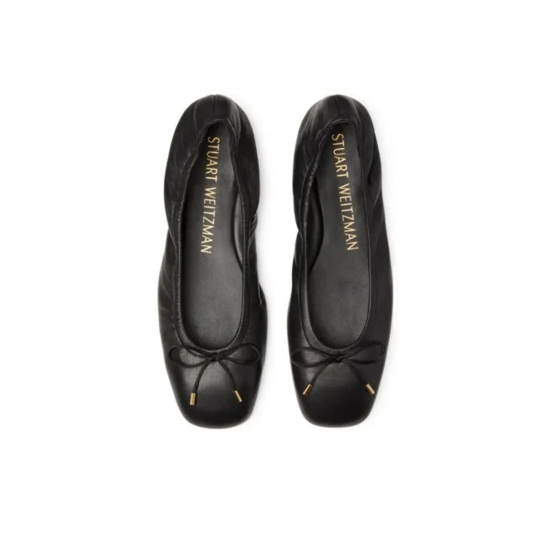 Stuart Weitzman/SW Bardot Casual Single Shoes Women's Black-5
