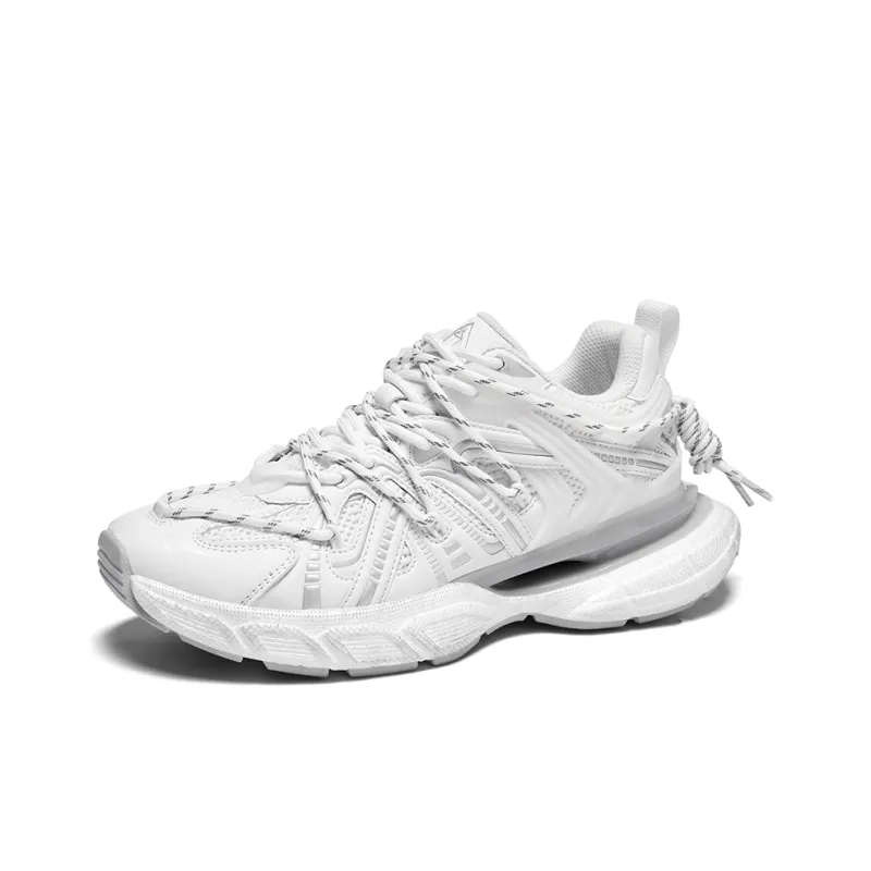 Masongarments Cage Series Abrasion Resistant, Breathable, Lightweight, Height Increasing Low Top Chunky Sneakers Unisex-32