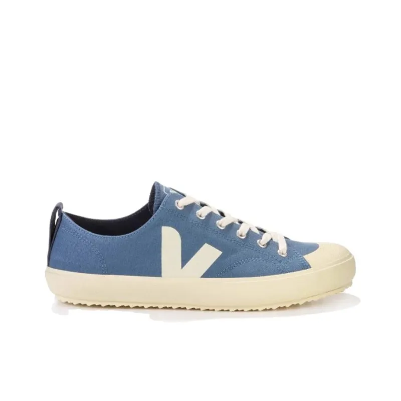 VEJA Nova Canvas Stylish Skateboarding Shoes Unisex Dark Blue-1