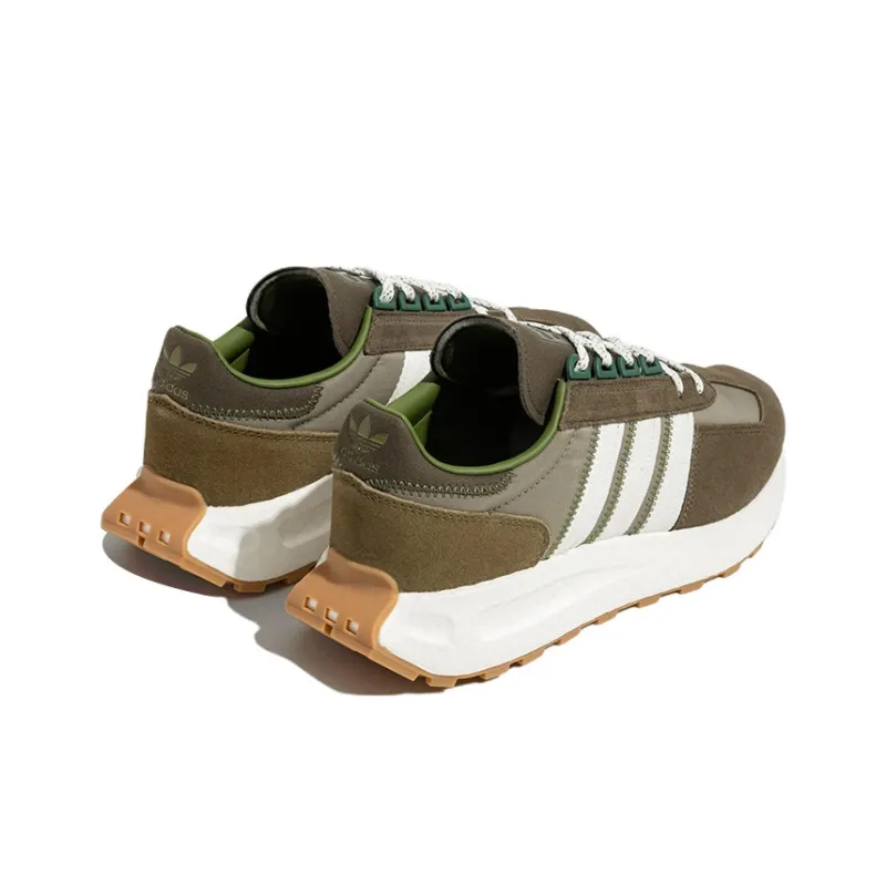 Adidas Originals Retropy E5 Anti Slip And Wear Resistant Lightweight Low Top Casual Running Shoes Unisex Brown White-3