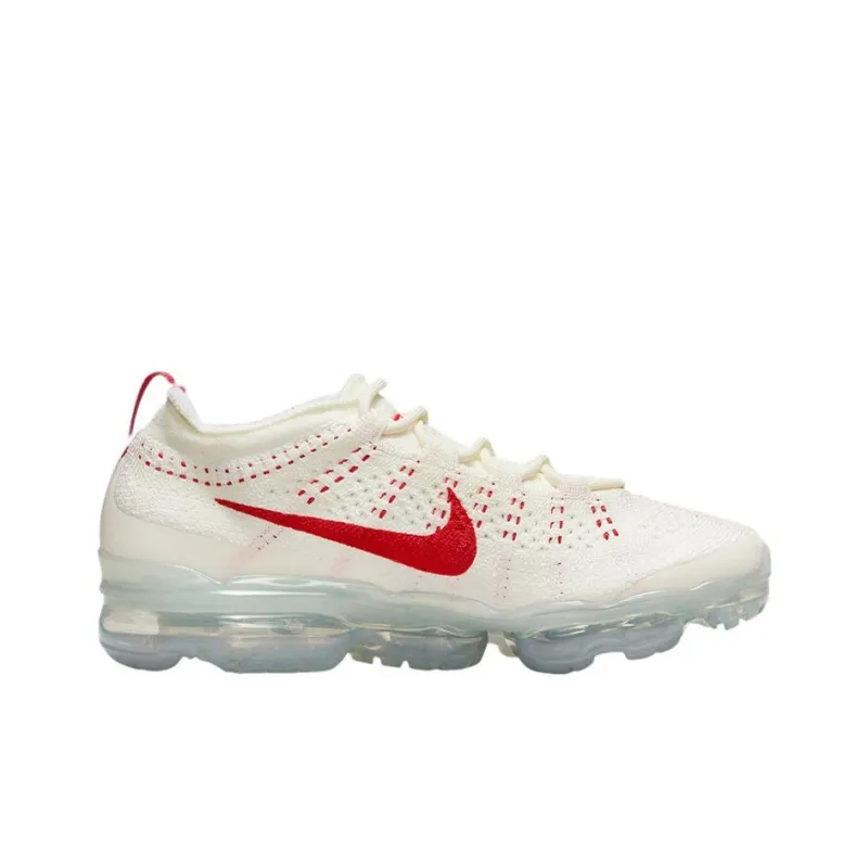 Nike Air VaporMax 2023 Flyknit Sail Track Red Women's-1