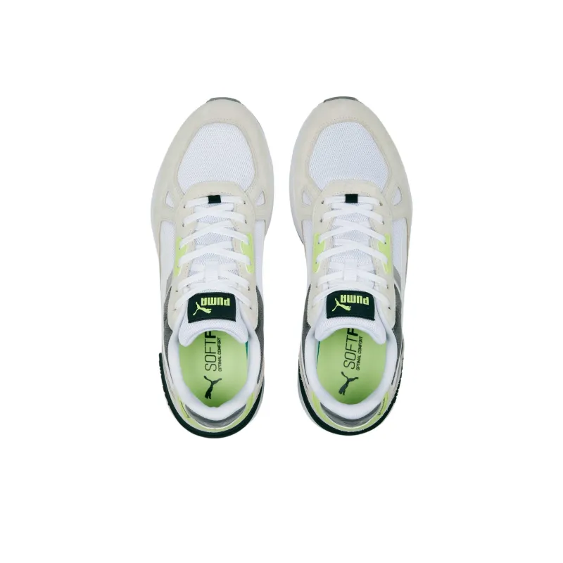 PUMA Graviton Pro Anti Slip Wear Resistant Low Top Sports Casual Shoes White Brown-3