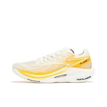 361° Feiran 2 Running Shoes Unisex Low Top White/Yellow
