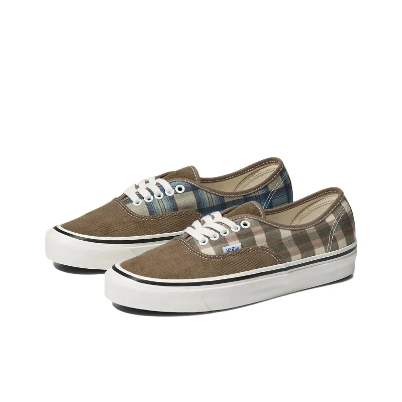 Vans Authentic 44 Dx 'Anaheim Factory Cord Plaid Walnut'-2