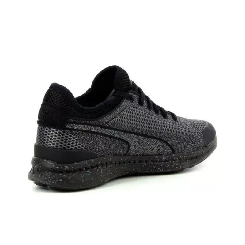 PUMA IGNITE Sock Woven Cushioning Wear-Resistant Low-Top Casual Shoes Men's Black-2