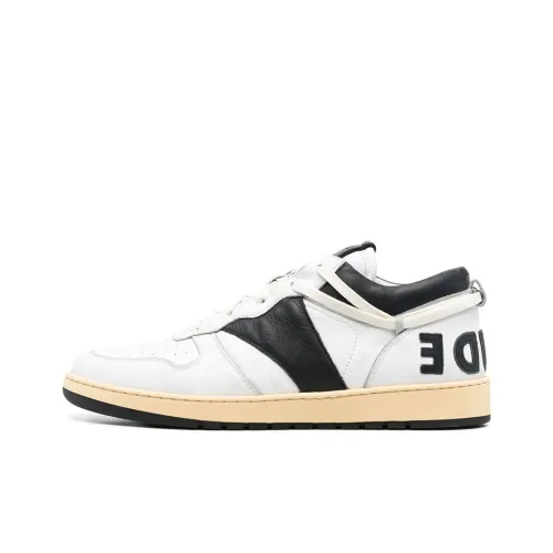 RHUDE Rhecess Low 'White Black' SSENSE Exclusive