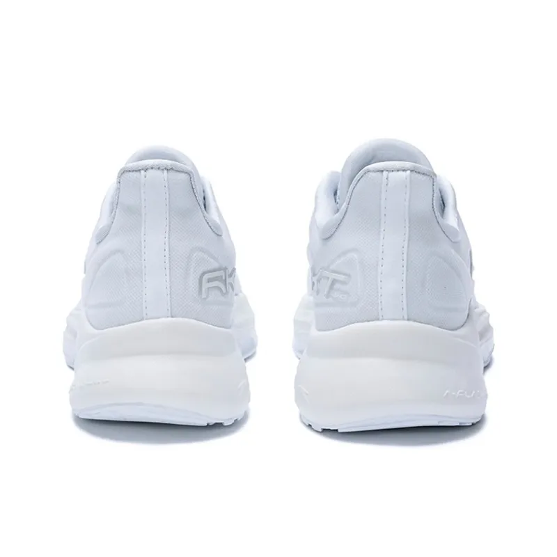 Anta Running Collection Cushioned Slip-Resistant Abrasion-Resistant Low-Top Running Shoes Women's Gray White-3