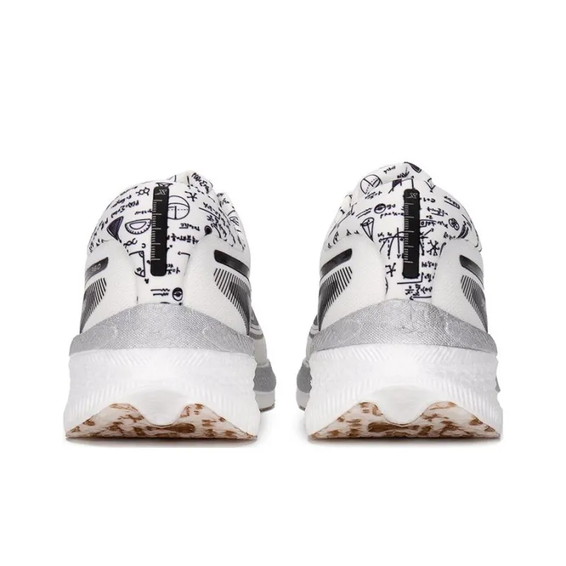 XTEP Racing 360 1.0 Cushioning Lightweight Low Top Running Shoes White Black-2