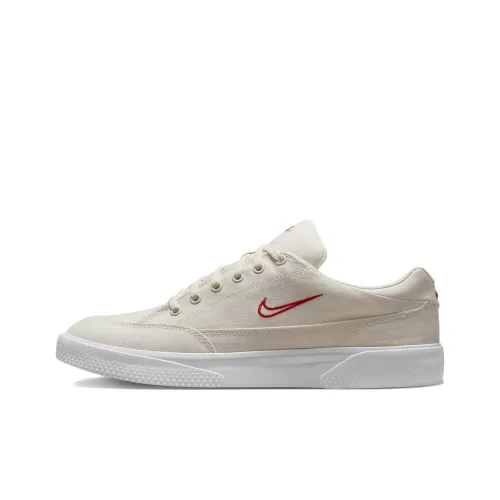 Nike GTS Skateboard Shoes Men Low-Top Off White Red