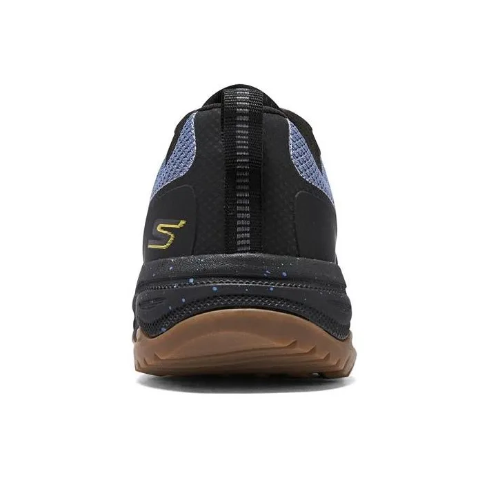 Skechers Go Run Trail Cushioning Anti-Slip Wear-Resistant Breathability Low-Top Running Shoes Men's Black Gray Color-2