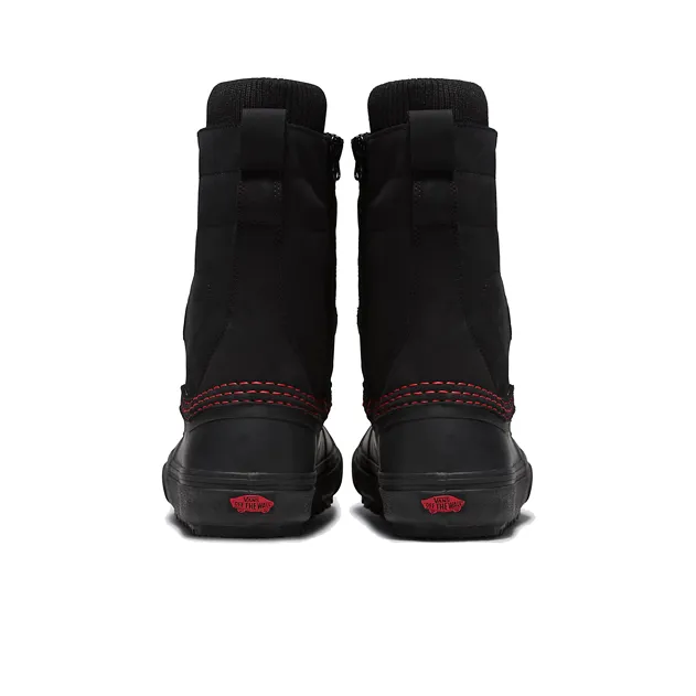 Vans Standard Zip Snow Mte Boots 'Black Red'-2