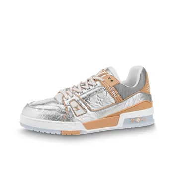 LOUIS VUITTON Trainer Metallic Beige